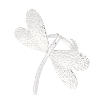Dragonfly Ring Silver