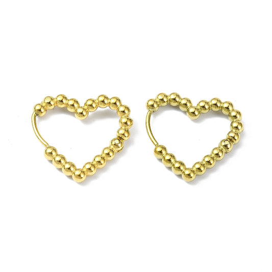 Bubbly Heart Hoops