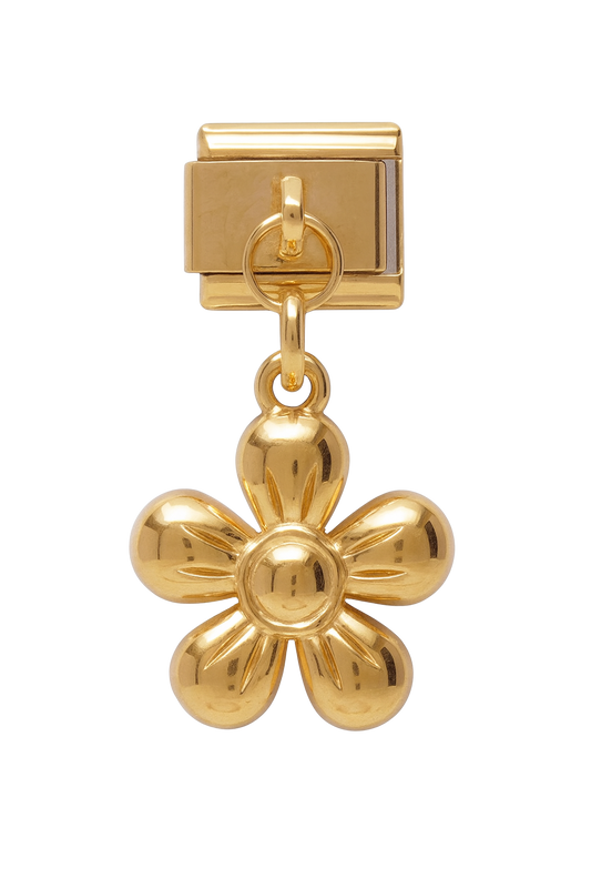 Flower Italian Charm