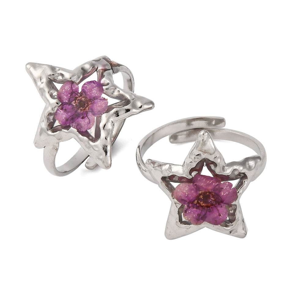Purple Star Ring